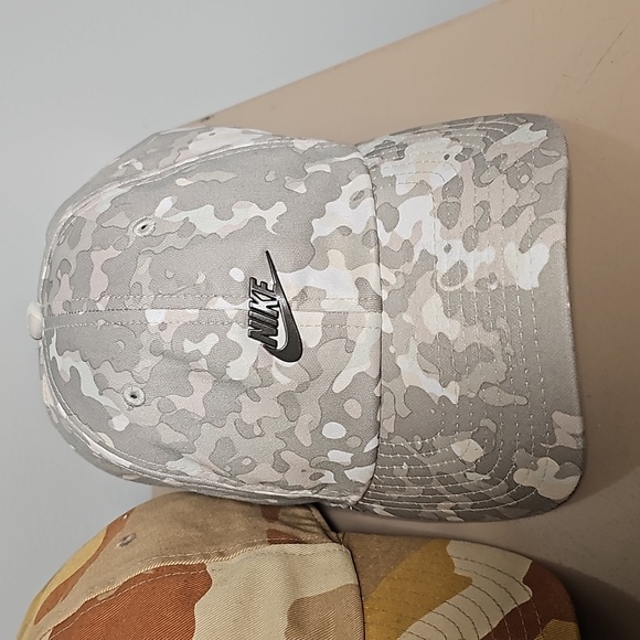 Nike × Streetwear RARE Nike Desert Camo Yellow Light Brown Adjustable Hat - Picture 3 of 12